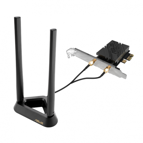 ASUS PCE-BE92BT - Network adapter - PCIe - 802.11a, 802.11b / g / n, 802.11ax, Wi-Fi 7 - 1