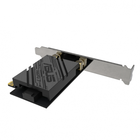 ASUS PCE-BE92BT - Network adapter - PCIe - 802.11a, 802.11b / g / n, 802.11ax, Wi-Fi 7 - 3