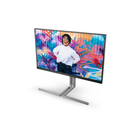 AOC U32U3CV - Graphic Pro Series - LED monitor - 32" (31.5" viewable) - 3840 x 2160 4K @ 60 Hz - Nano IPS - 400 cd / m² - 1000:1 - DisplayHDR 400 - 4 ms - 2xHDMI, DisplayPort, 2xUSB-C - speakers - black - 3