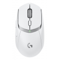 Logitech G G309 - Mouse - gaming - optical - 6 buttons - wireless - 2.4 GHz, Bluetooth - USB Logitech LIGHTSPEED receiver - white