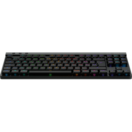 Logitech G G515 - Keyboard - LIGHTSPEED - TKL - backlit - wireless - 2.4 GHz, Bluetooth, USB - black - 2