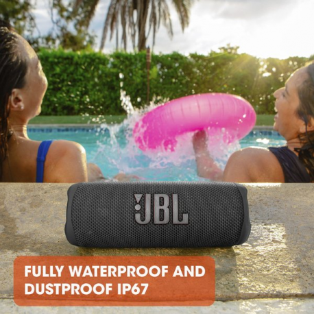 JBL Flip 6 - Speaker - for portable use - wireless - Bluetooth 5.1 - 2-way - Ocean blue - 2