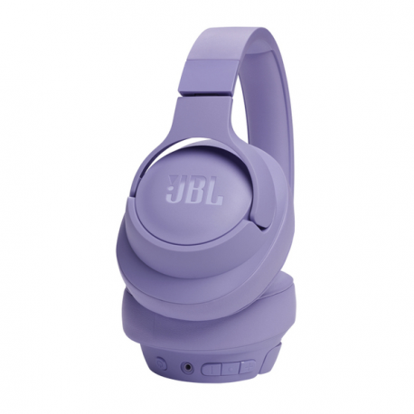 JBL TUNE 720BT - Headphones with mic - full size - Bluetooth - wireless, wired - 3.5 mm jack - purple - 9