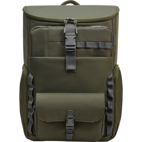 HP Laptop Backpack - Notebook carrying backpack - modular - 15.6" - grey, green - 0