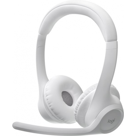 Logitech Zone 300 - Headset - on-ear - Bluetooth - wireless - off-white - 0