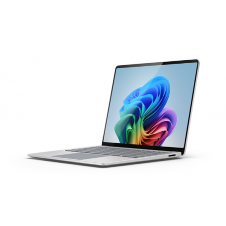 Microsoft Surface Laptop Copilot+ PC - 7th Edition - Snapdragon X Plus - X1P-64-100  /  up to 3.6 GHz - Win 11 Pro - Qualcomm Adreno - 16 GB RAM - 256 GB SSD - 13.8" touchscreen 2304 x 1536 @ 120 Hz - Wi-Fi 7, Bluetooth - platinum, Keyboard: NORDIC - 1