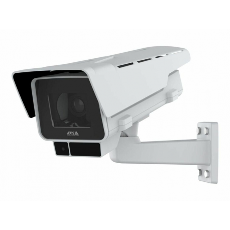 AXIS P13 Series P1388-LE - Network surveillance camera - box - outdoor - vandal  /  weatherproof - colour (Day&Night) - 8 MP - 3840 x 2160 - CS-mount - auto iris - vari-focal - audio - GbE - H.264B, H.264M, H.264H, H.265, MJPEG, MPEG-4 Part 10, AVC, MPEG-H Part 2, HEVC - DC 10 - 28 V  /  PoE Plus Class 4 - TAA Compliant - 0