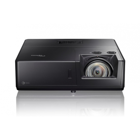 Optoma ZU507TST - DLP projector - laser - 3D - 5000 lumens - WUXGA (1920 x 1200) - 16:10 - short-throw fixed lens - LAN - black - 4