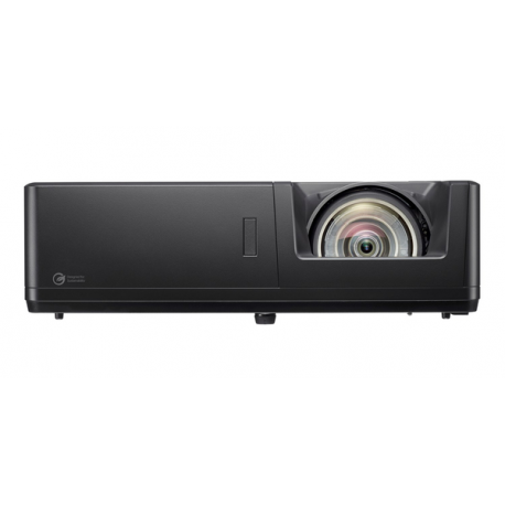 Optoma ZU507TST - DLP projector - laser - 3D - 5000 lumens - WUXGA (1920 x 1200) - 16:10 - short-throw fixed lens - LAN - black - 7