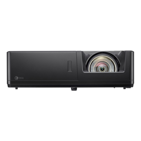 Optoma ZU507TST - DLP projector - laser - 3D - 5000 lumens - WUXGA (1920 x 1200) - 16:10 - short-throw fixed lens - LAN - black - 8