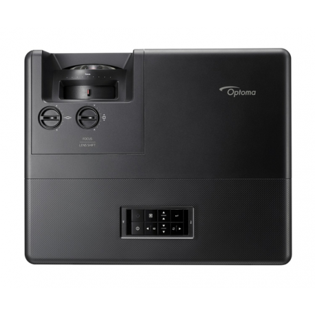 Optoma ZU507TST - DLP projector - laser - 3D - 5000 lumens - WUXGA (1920 x 1200) - 16:10 - short-throw fixed lens - LAN - black - 9
