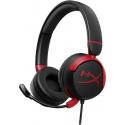 HyperX Cloud Mini - Headset - on-ear - wired - active noise cancelling - 3.5 mm jack - black