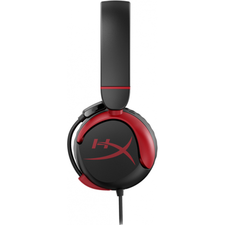 HyperX Cloud Mini - Headset - on-ear - wired - active noise cancelling - 3.5 mm jack - black - 6