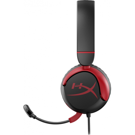 HyperX Cloud Mini - Headset - on-ear - wired - active noise cancelling - 3.5 mm jack - black - 7