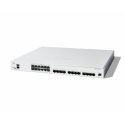 Cisco Catalyst 1300-24XTS - Switch - L3 - smart - 24 x Gigabit Ethernet + 4 x 10 Gigabit SFP+ - rack-mountable - PoE+ (195 W)