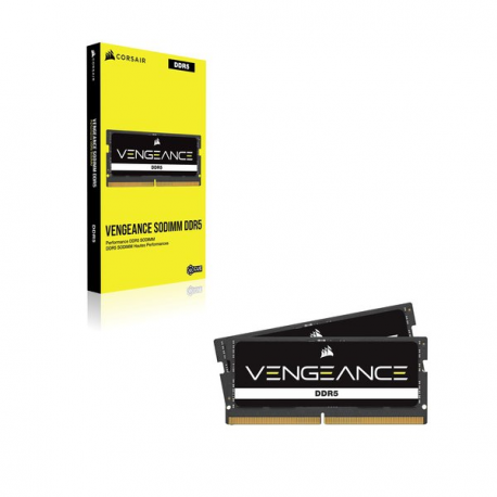 CORSAIR Vengeance - DDR5 - module - 16 GB - SO-DIMM 262-pin - 5200 MHz  /  PC5-41600 - CL44 - 1.1 V - 8