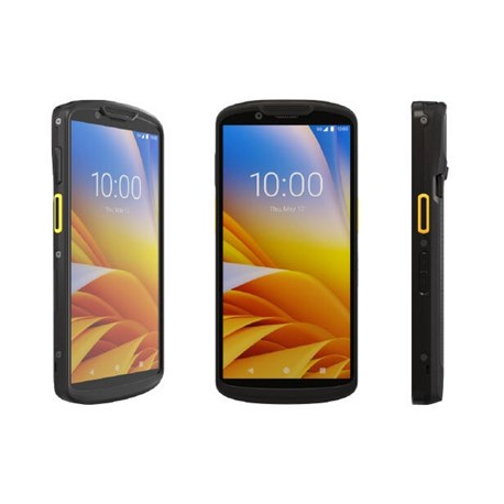 Zebra TC58E - Data collection terminal - rugged - Android - 128 GB UFS card - 6" colour (1080 x 2160) - rear camera + front camera - barcode reader - (2D imager) - USB host - microSD slot - NFC, Bluetooth, Wi-Fi 6E - 5G, 3G, 4G - LTE - 0