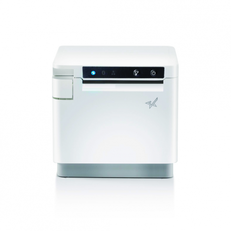 Star mC-Print3 MCP31CI - Receipt printer - direct thermal - Roll (8 cm) - 203 dpi - up to 400 mm / sec - USB-C, LAN, USB host - cutter - white - 4