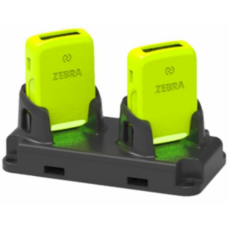 Zebra - Barcode scanner charging cradle - output connectors: 2 - for Zebra RS2100 - 0
