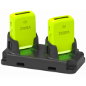 Zebra - Barcode scanner charging cradle - output connectors: 2 - for Zebra RS2100
