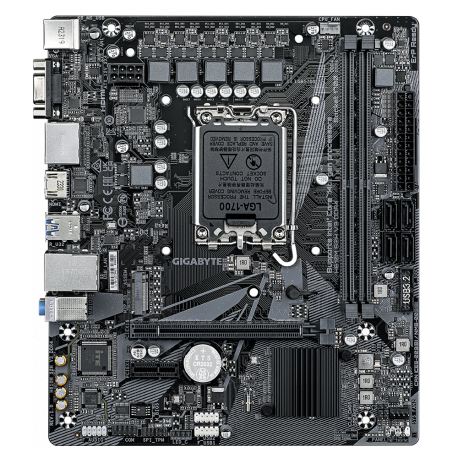 Gigabyte H610M S2H V3 DDR4 - 1.0 - motherboard - micro ATX - LGA1700 Socket - H610 Chipset - USB 3.2 Gen 1 - Gigabit LAN - onboard graphics (CPU required) - HD Audio (8-channel) - 1