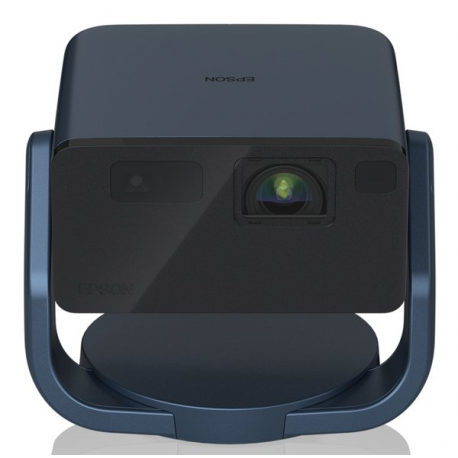 Epson EF-22N - 3LCD projector - portable - 1000 lumens (white) - 1000 lumens (colour) - Full HD (1920 x 1080) - 16:9 - 1080p - metallic blue - 5