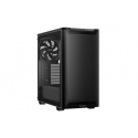 be quiet! Pure Base 501 Airflow Window - Midi-tower - ATX - windowed side panel (tempered glass) - no power supply (ATX / PS/2) - black - USB/Audio