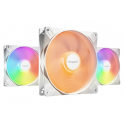 be quiet! Light Wings LX - Case fan - PWM high-speed - 140 mm - white (pack of 3)