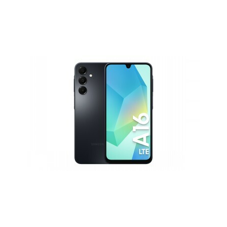 Samsung Galaxy A16 - 4G smartphone - dual-SIM - RAM 4 GB / Internal Memory 128 GB - microSD slot - OLED display - 6.7" - 2340 x 1080 pixels (90 Hz) - 3x rear cameras 50 MP, 5 MP, 2 MP - front camera 13 MP - black - 0