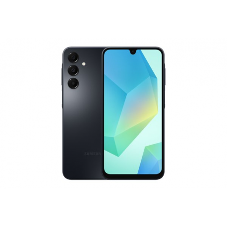 Samsung Galaxy A16 - 4G smartphone - dual-SIM - RAM 4 GB / Internal Memory 128 GB - microSD slot - OLED display - 6.7" - 2340 x 1080 pixels (90 Hz) - 3x rear cameras 50 MP, 5 MP, 2 MP - front camera 13 MP - black - 9