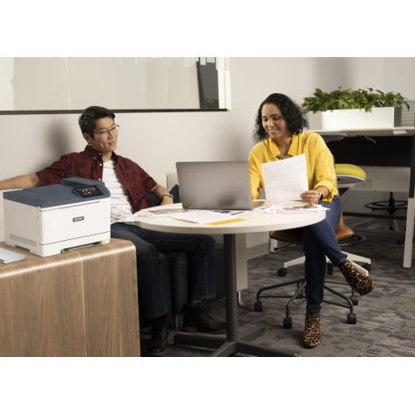 Xerox C410V / DN - Printer - colour - Duplex - laser - A4 / Legal - 1200 x 1200 dpi - up to 40 ppm (mono)  /  up to 40 ppm (colour) - capacity: 251 sheets - USB, Gigabit LAN, USB 2.0 host - 16