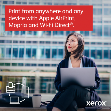 Xerox C410V / DN - Printer - colour - Duplex - laser - A4 / Legal - 1200 x 1200 dpi - up to 40 ppm (mono)  /  up to 40 ppm (colour) - capacity: 251 sheets - USB, Gigabit LAN, USB 2.0 host - 21