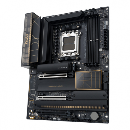 ASUS ProArt X870E-CREATOR WIFI - Motherboard - ATX - Socket AM5 - AMD X870E Chipset - USB4, USB-C 3.2 Gen 2x2, USB 3.2 Gen 2, USB 3.2 Gen 1 - Wi-Fi 7, 10 Gigabit LAN, Bluetooth - onboard graphics (CPU required) - HD Audio (8-channel) - 7