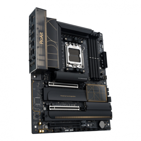 ASUS ProArt X870E-CREATOR WIFI - Motherboard - ATX - Socket AM5 - AMD X870E Chipset - USB4, USB-C 3.2 Gen 2x2, USB 3.2 Gen 2, USB 3.2 Gen 1 - Wi-Fi 7, 10 Gigabit LAN, Bluetooth - onboard graphics (CPU required) - HD Audio (8-channel) - 11