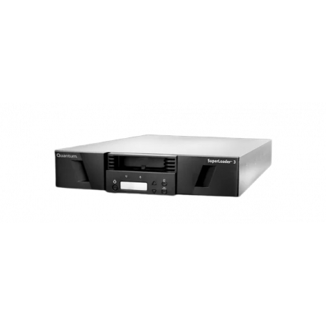 Quantum SuperLoader 3 with (Model C) drive(s) - Tape autoloader - 144 TB  /  360 TB - slots: 8 - LTO Ultrium (18 TB  /  45 TB) - Ultrium 9 - SAS-3 - rack-mountable - 2U - barcode reader, encryption - 0