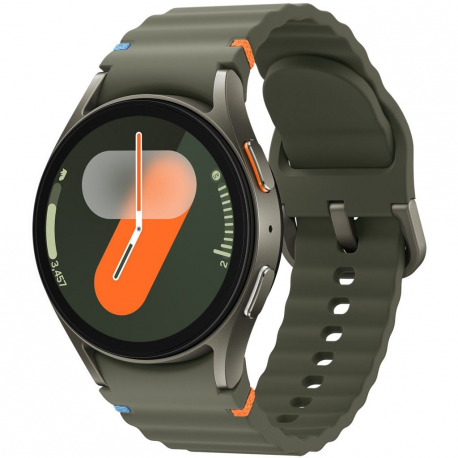 Samsung Galaxy Watch7 - 40 mm - smart watch with sport band - rubber - band size: S / M - display 1.3" - 32 GB - NFC, Wi-Fi, Bluetooth, LTE - 4G - 28.9 g - green - 0
