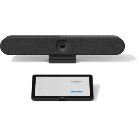 Logitech Tap IP Appliance Room Solutions Huddle + Small Rooms - Video conferencing kit (Logitech Tap IP, Logitech Rally Bar Huddle) - graphite - 0