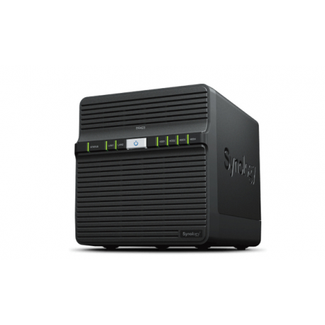 Synology Disk Station DS423 - NAS server - 4 bays - SATA 6Gb / s - RAID RAID 0, 1, 5, 6, 10, JBOD - RAM 2 GB - Gigabit Ethernet - iSCSI support - 0