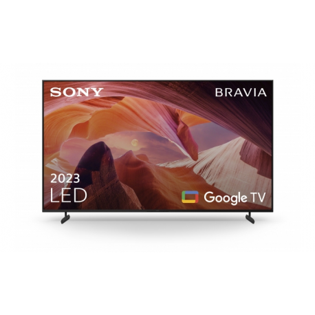 Sony Bravia Professional Displays FWD-85X80L - 85" Diagonal Class (84.6" viewable) - X80L Series LED-backlit LCD display - with TV tuner - digital signage - Smart TV - Google TV - 4K UHD (2160p) 3840 x 2160 - HDR - frame blinking, Direct LED - black - 0