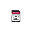 Transcend 340S - Flash memory card - 512 GB - A2 / Video Class V30 / UHS-I U3 - SDXC UHS-I
