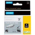 DYMO IND - Adhesive - black on white - Roll (0.9 cm x 1 m) 1 roll(s) tubing label cartridge - for Rhino 4200, 4200 Kit, 5200, 5200 Hard Case Kit