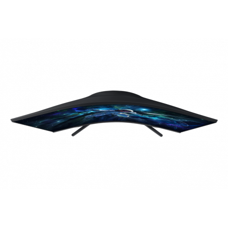 Samsung Odyssey G5 S32CG554EU - G55C Series - LED monitor - gaming - curved - 32" - 2560 x 1440 QHD @ 165 Hz - VA - 300 cd/m² - 2500:1 - HDR10 - 1 ms - HDMI, DisplayPort - black - 9