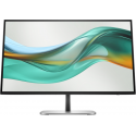 HP 527pu - Series 5 Pro - LED monitor - 27" - 2560 x 1440 QHD - IPS - 350 cd/m² - 1500:1 - 5 ms - HDMI, DisplayPort, USB-C - jet black, natural silver and jet black (stand)
