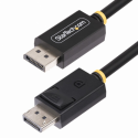 StarTech.com 3m DisplayPort 2.1 Cable, VESA-Certified DP40 DP 2.1 Cable - DisplayPort cable - DisplayPort (M) latched to DisplayPort (M) latched - DisplayPort 2.1 - 3 m - 8K60Hz support, 4K144Hz support, 1440p support 240Hz, UHBR10, HDR support, up to 40 Gbps data transfer rate, passive - black