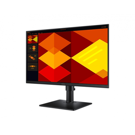 Samsung S24D406GAU - S40GD Series - LED monitor - 24" - 1920 x 1080 Full HD (1080p) @ 100 Hz - IPS - 250 cd / m² - 1000:1 - 5 ms - 2xHDMI, DisplayPort - speakers - black - 4