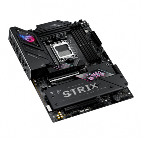 ASUS ROG STRIX B850-E GAMING WIFI - Motherboard - ATX - Socket AM5 - AMD B850 Chipset - USB-C 3.2 Gen 2x2, USB-C 3.2 Gen2, USB 3.2 Gen 2, USB 3.2 Gen 1 - 2.5 Gigabit LAN, Wi-Fi 7, Bluetooth - onboard graphics (CPU required) - HD Audio (8-channel) - 7