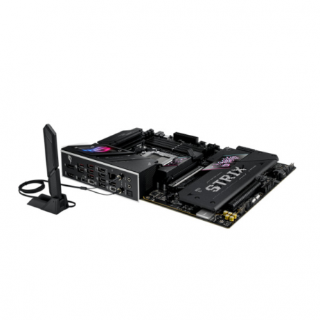 ASUS ROG STRIX B850-E GAMING WIFI - Motherboard - ATX - Socket AM5 - AMD B850 Chipset - USB-C 3.2 Gen 2x2, USB-C 3.2 Gen2, USB 3.2 Gen 2, USB 3.2 Gen 1 - 2.5 Gigabit LAN, Wi-Fi 7, Bluetooth - onboard graphics (CPU required) - HD Audio (8-channel) - 9