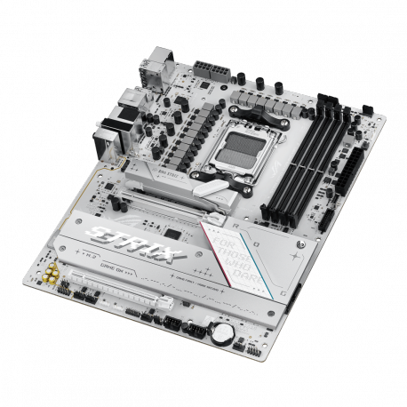 ASUS ROG STRIX B850-A GAMING WIFI - Motherboard - ATX - Socket AM5 - AMD B850 Chipset - USB-C 3.2 Gen 2x2, USB-C 3.2 Gen2, USB 3.2 Gen 2, USB 3.2 Gen 1 - 2.5 Gigabit LAN, Wi-Fi 7, Bluetooth - onboard graphics (CPU required) - HD Audio (8-channel) - 10