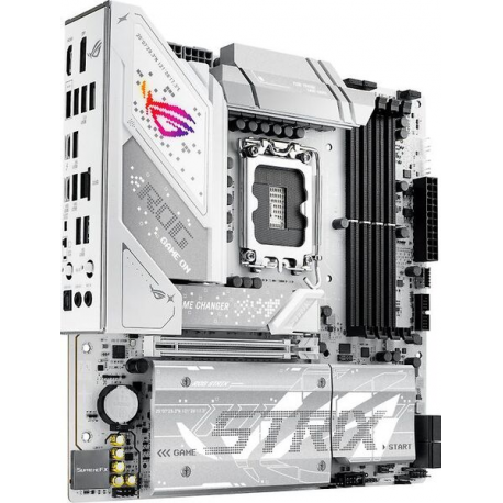 ASUS ROG STRIX B860-G GAMING WIFI - Motherboard - micro ATX - LGA1851 Socket - B860 Chipset - USB4, USB 3.2 Gen 2, USB-C 3.2 Gen 2x2, USB 3.2 Gen 1 - Wi-Fi 7, 2.5 Gigabit LAN, Bluetooth - onboard graphics (CPU required) - HD Audio (8-channel) - 3