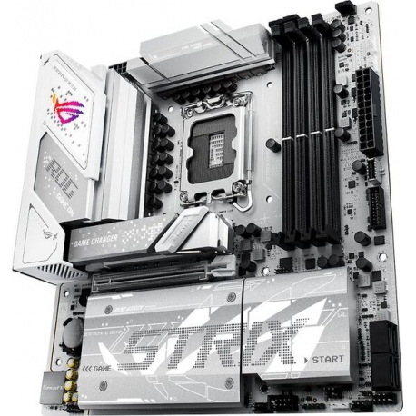 ASUS ROG STRIX B860-G GAMING WIFI - Motherboard - micro ATX - LGA1851 Socket - B860 Chipset - USB4, USB 3.2 Gen 2, USB-C 3.2 Gen 2x2, USB 3.2 Gen 1 - Wi-Fi 7, 2.5 Gigabit LAN, Bluetooth - onboard graphics (CPU required) - HD Audio (8-channel) - 4